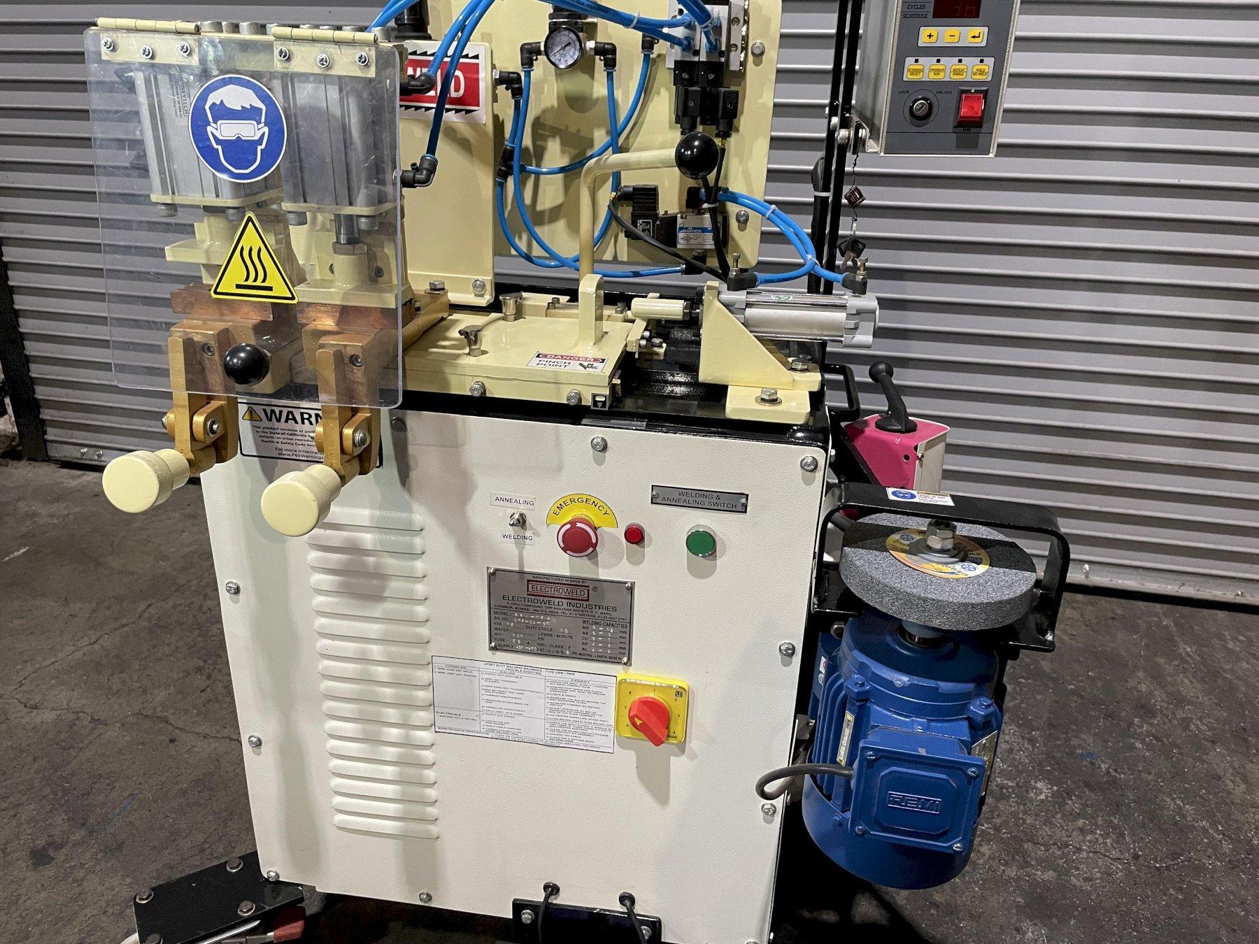 Electroweld Model RBW-25PN Pneumatic Rod Butt Welder - Brand New!
