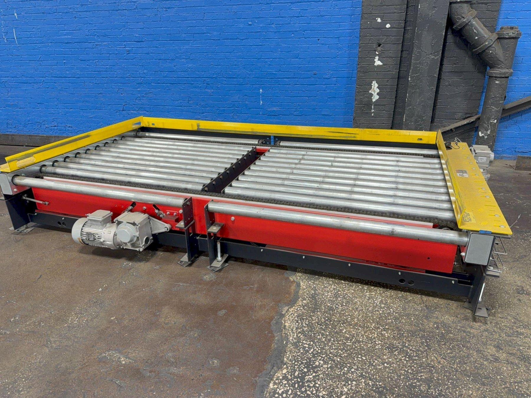Industrial Kinetics 57" X 108" X 18" Power Roller Conveyor