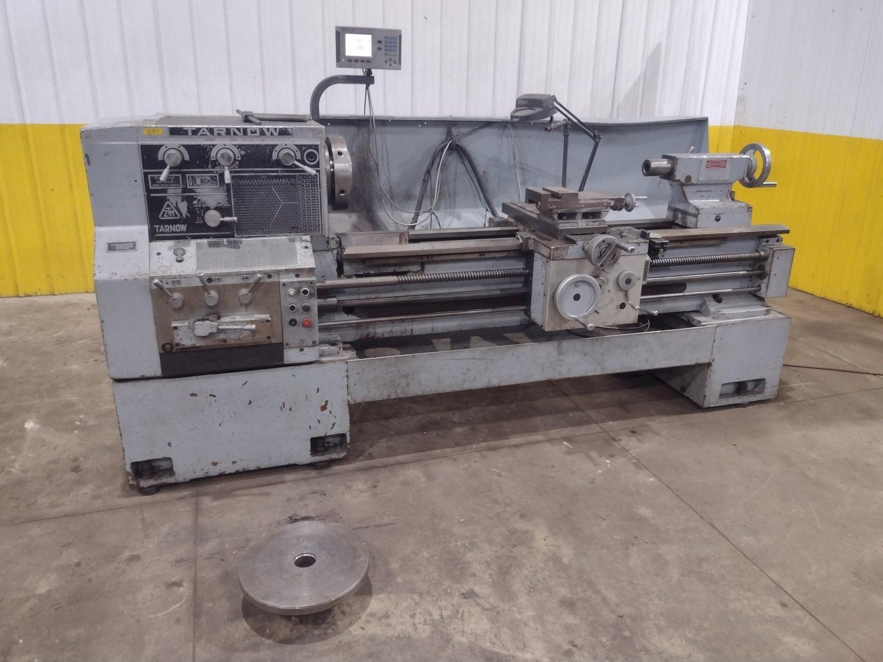 25" x 60" TARNOW TOOLMEX MODEL #TUJ50M ENGINE LATHE 3.5" HOLE : YOBRO #25841