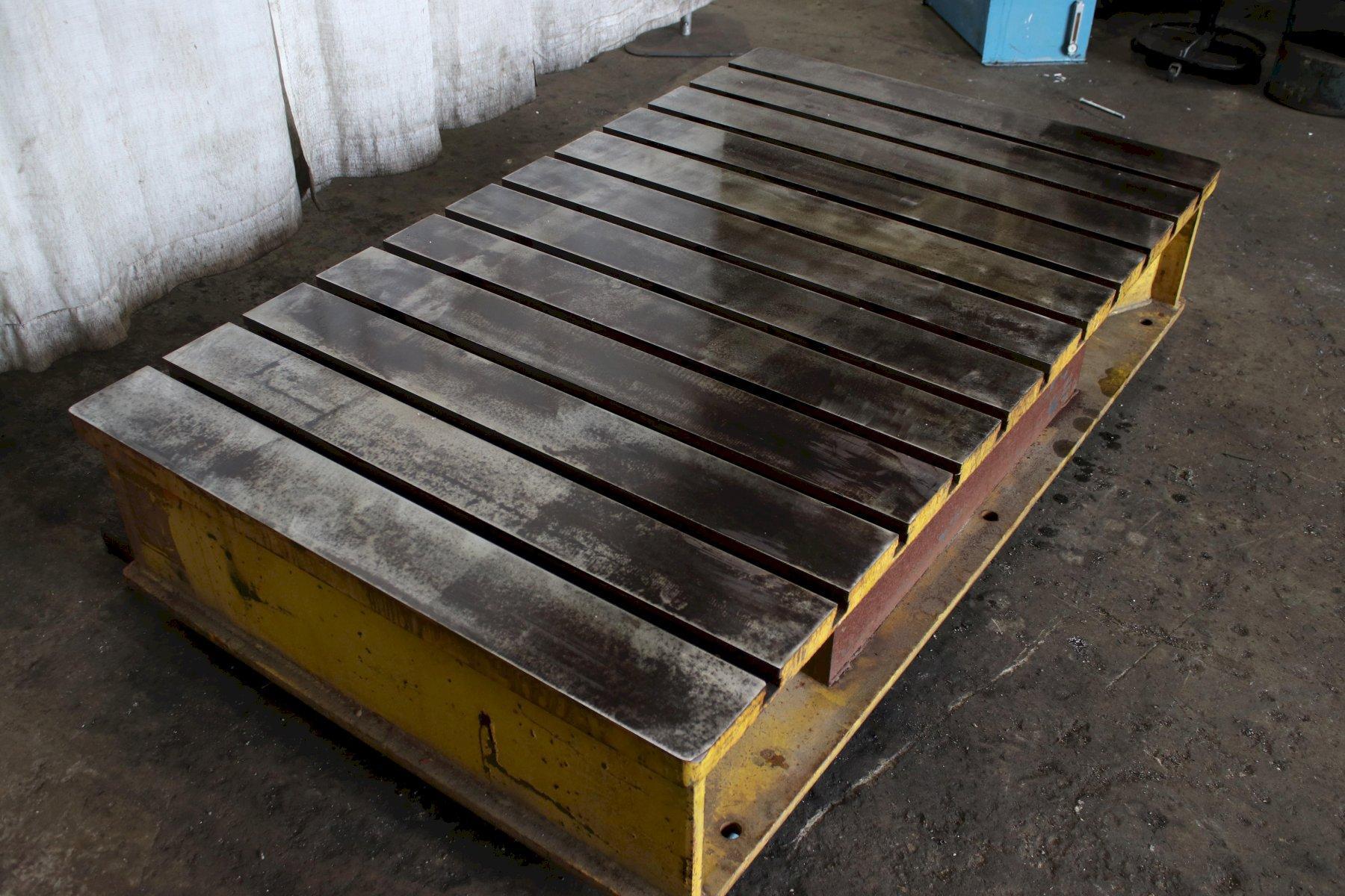 72" X 42" X 13" T SLOTTED BOLSTER PLATE: STOCK #76526