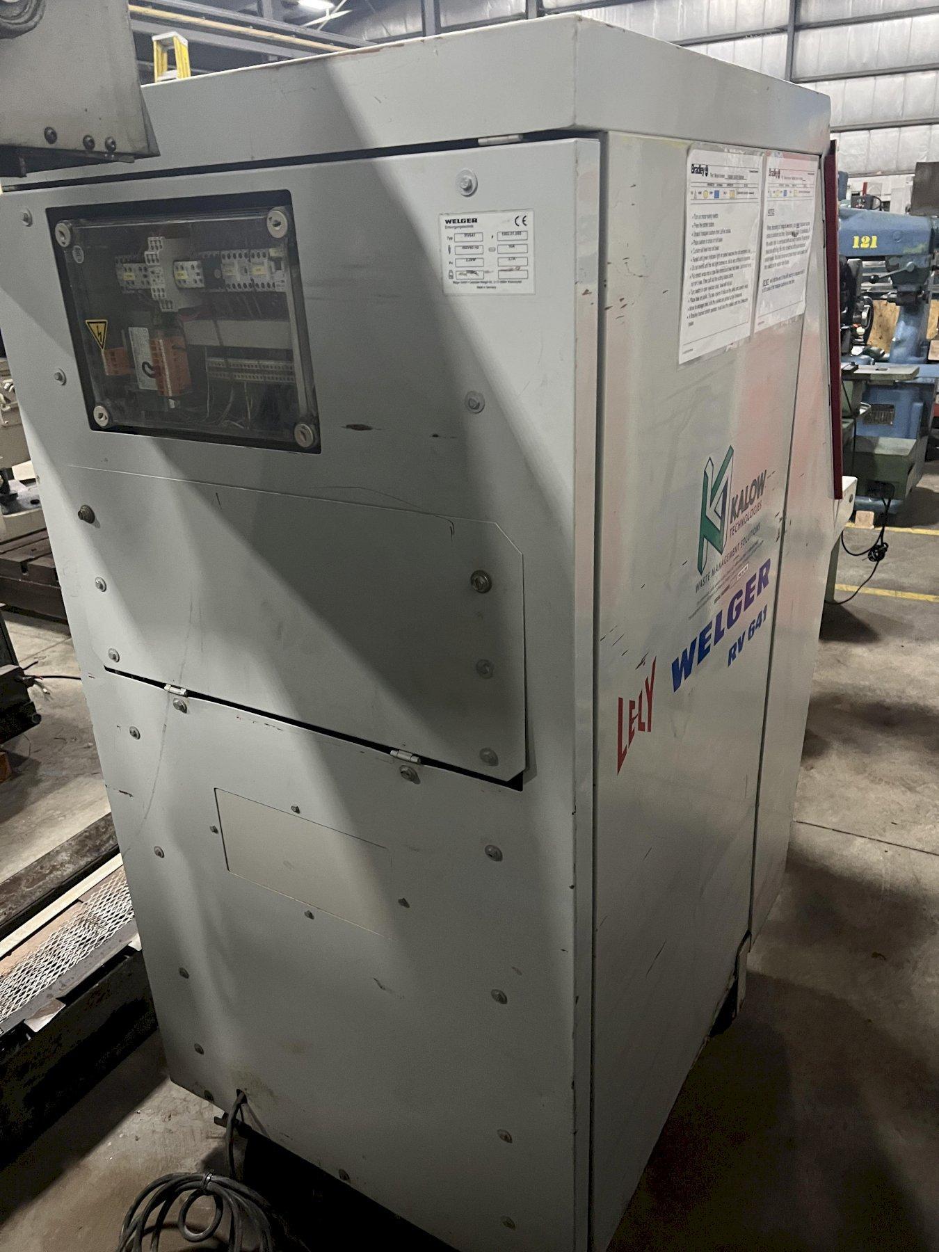 WELGER RV 641 WASTE ROLLER COMPACTOR, BALER