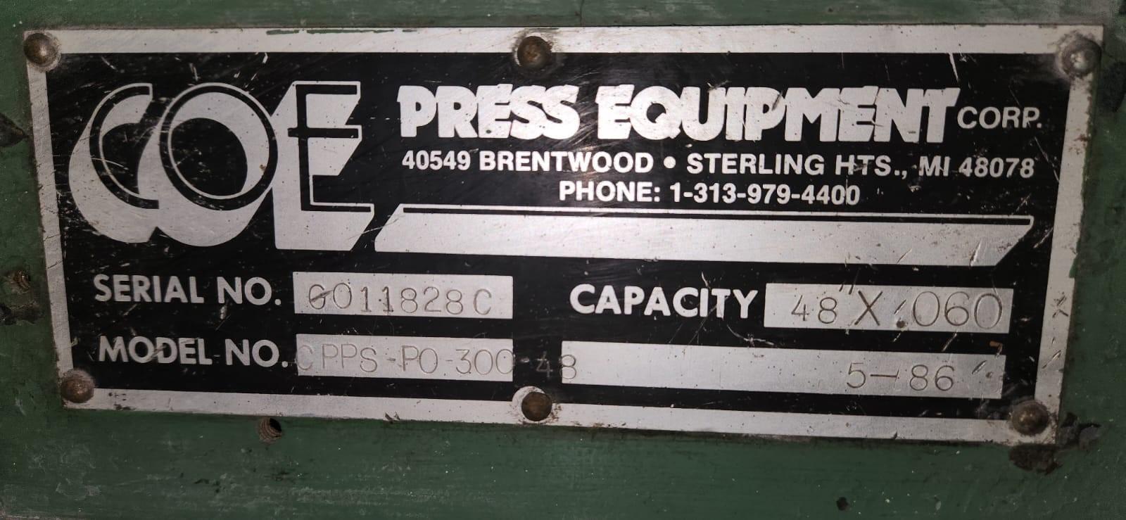 Coe Press Straightener 48