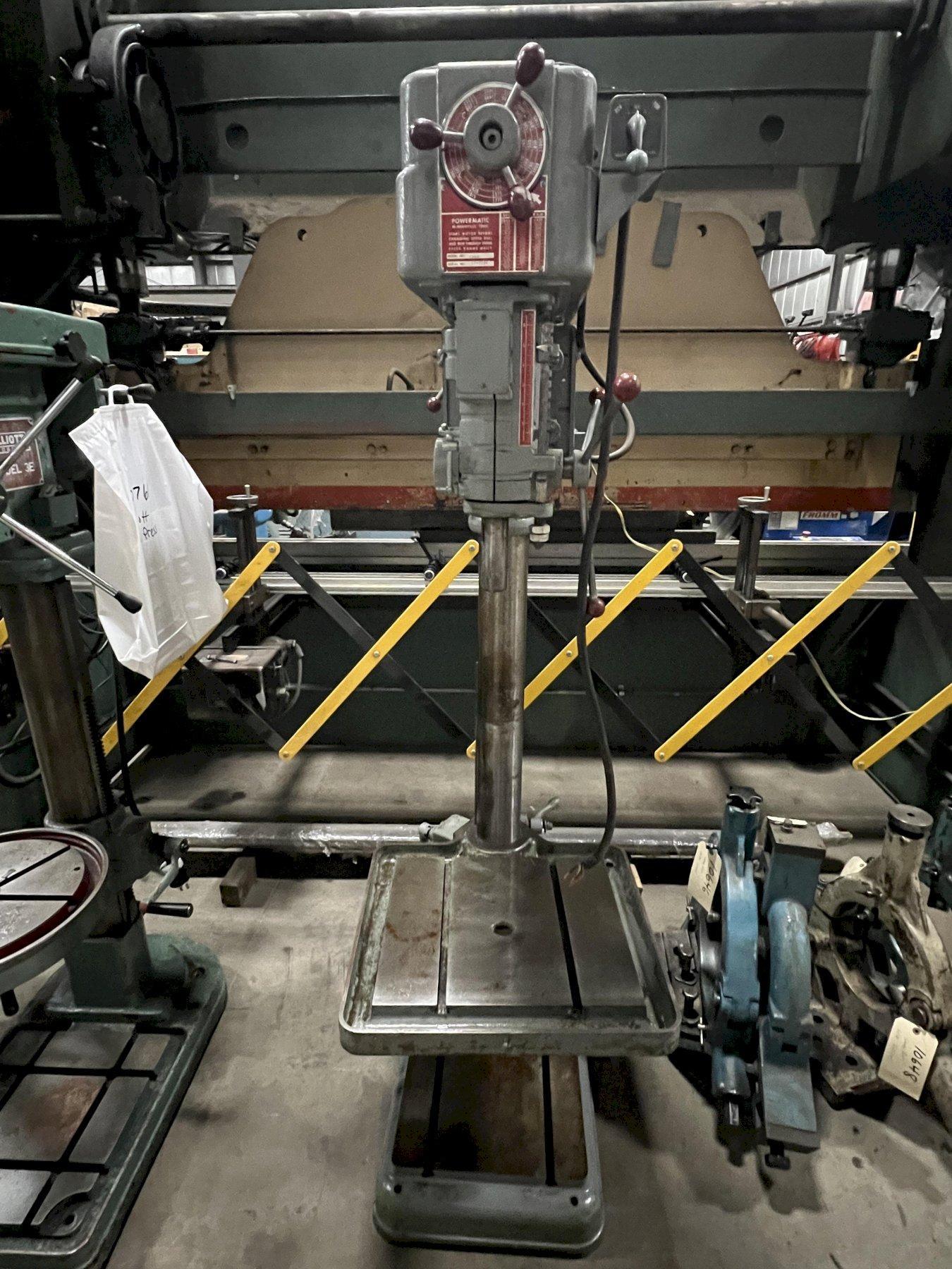 POWERMATIC DRILL PRESS, MODEL 1200-20", 65-2000 RPM.
