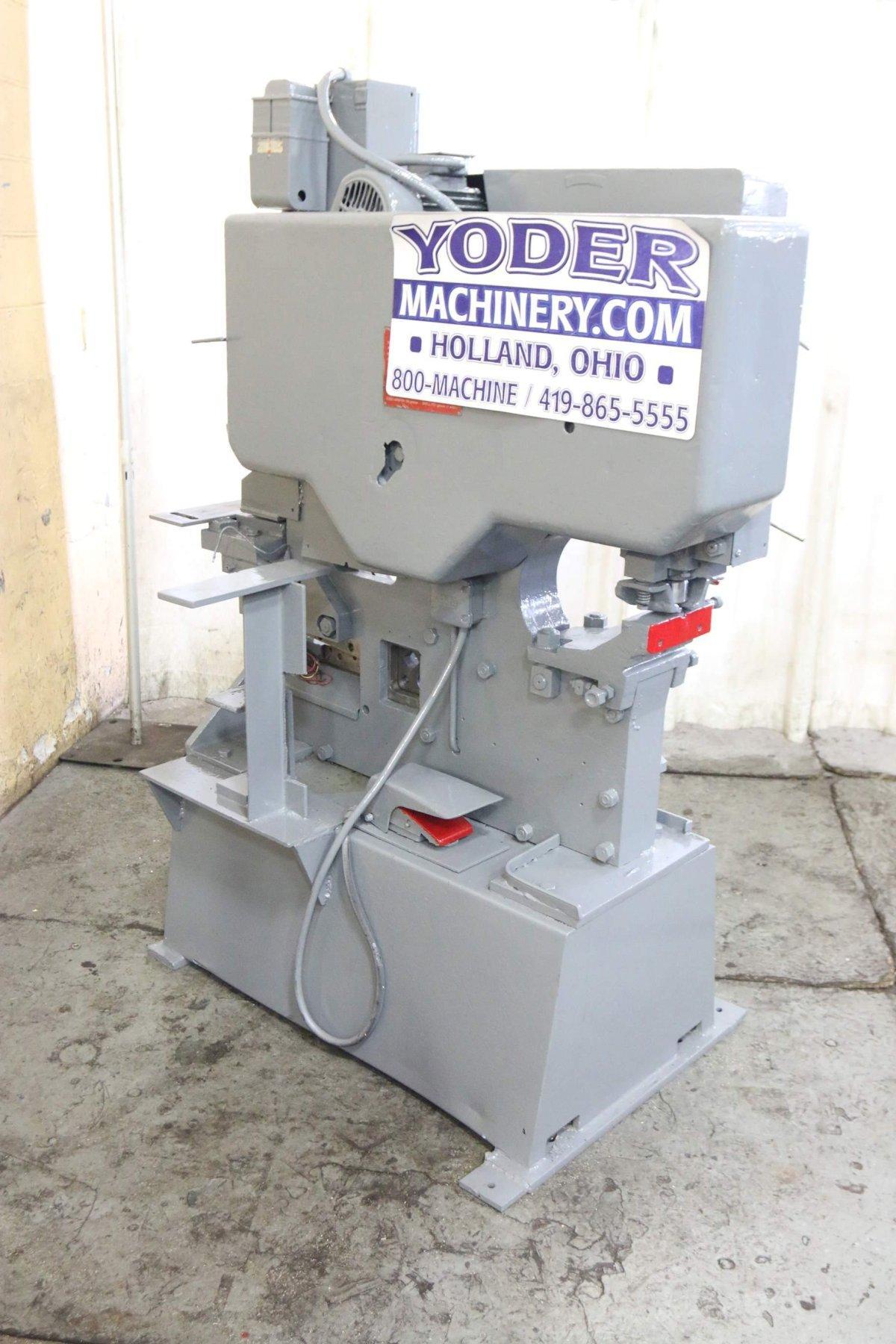 11 TON GEKA MODEL #COP/11-H MECHANICAL IRONWORKER: STOCK #69208