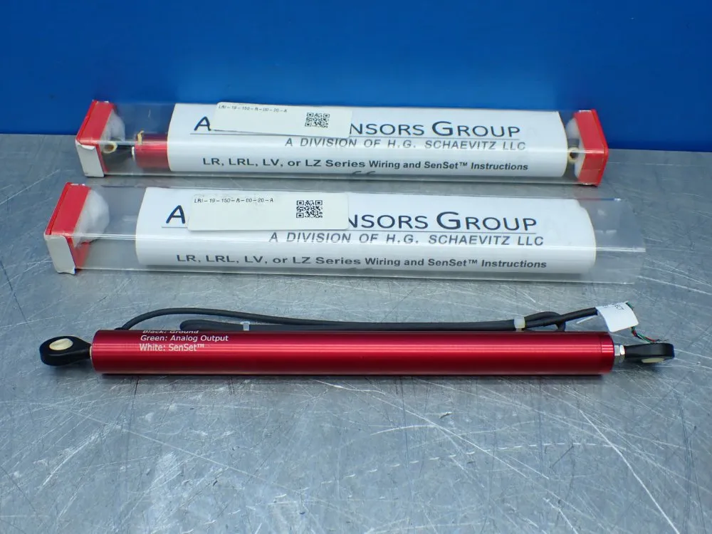 ALLIANCE SENSORS GROUP 2 LINEAR VARIABLE INDUCTIVE TRANSDUCER POSITION SENSORS  -  LRI-19-150-R-00-20-A