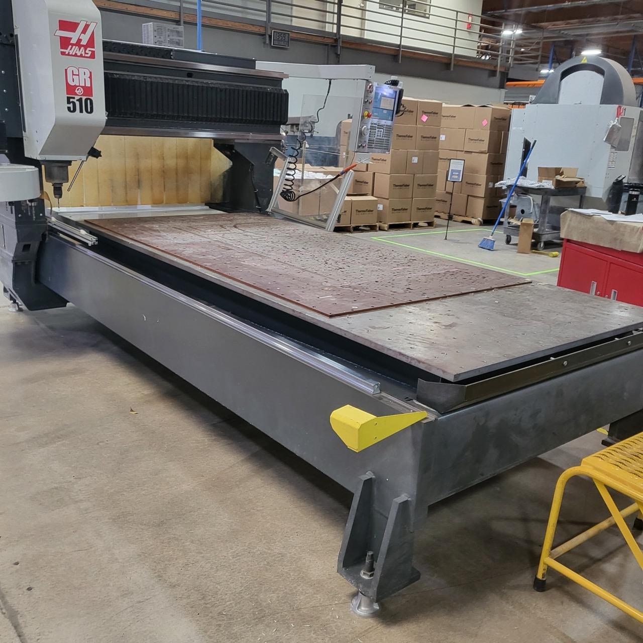 Haas GR-510 Gantry Mill, 2012 – 10k Spindle, Airblast, Low Hours