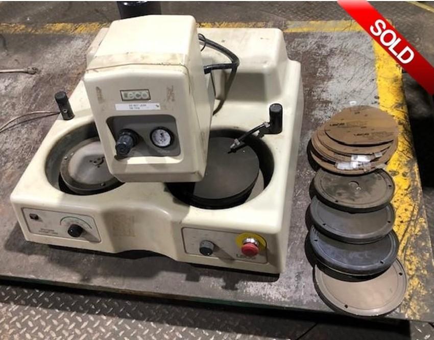Leco 825-300-300 SemiAutomatic Desktop Sample Preparation Polisher/Grinder STOCK# 2861