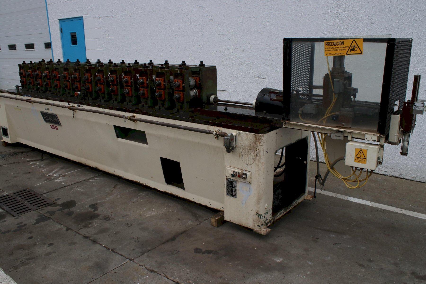 14 STAND X 1-1/2" ARDCOR ROLLFORMER: STOCK #76630