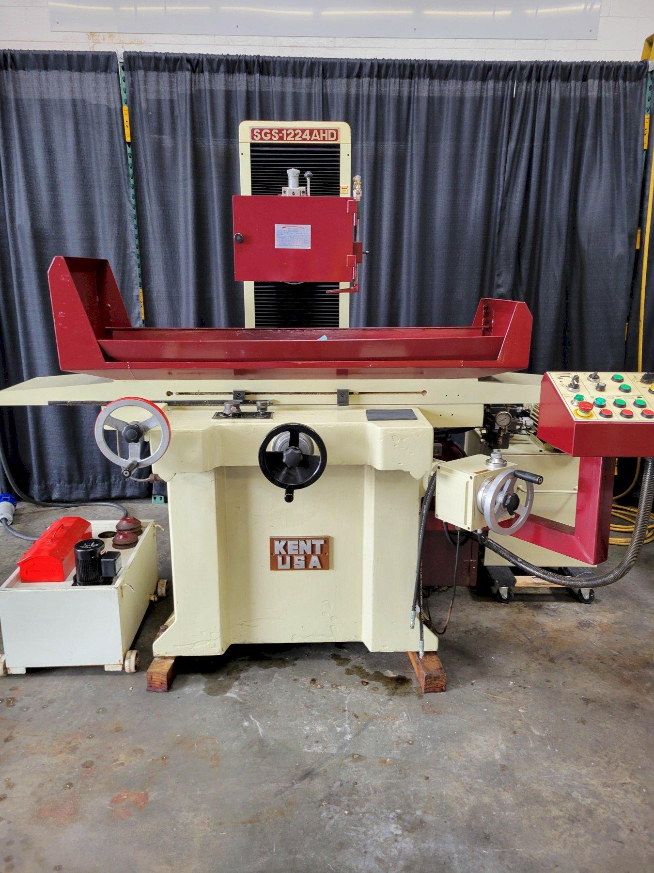 12 x 24 KENT USA SURFACE GRINDER, SGS-1224AHD 3-AXIS AUTOMATIC
