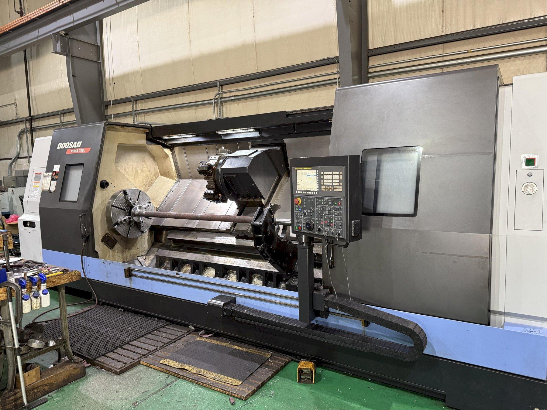 2013 Doosan Puma 700L Used CNC Lathe For Sale