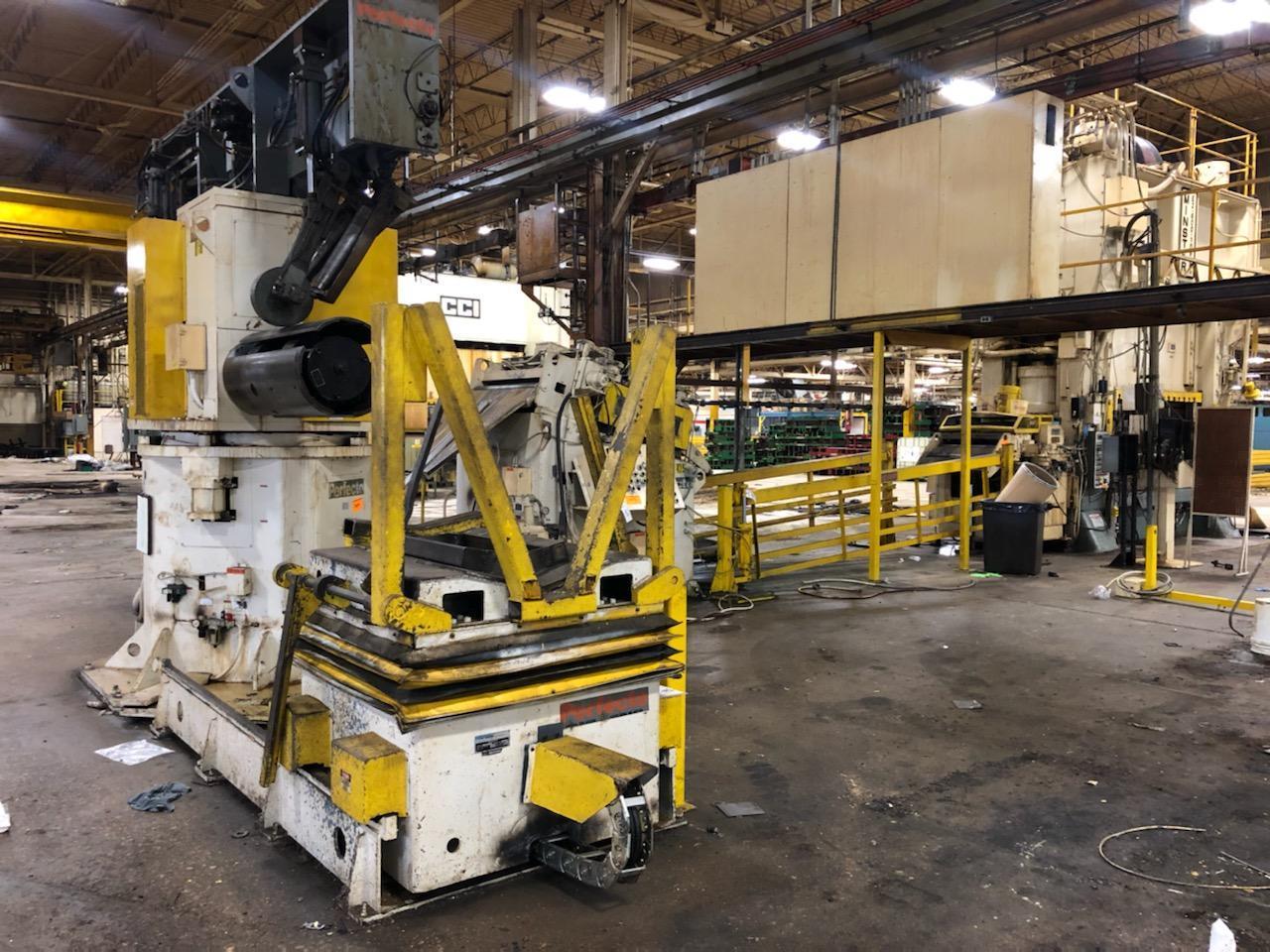 PERFECTO Double End Coil Reel And Straightener Combination 15,000 Lbs. x 36" Wide (New Servo Feed - Optional)