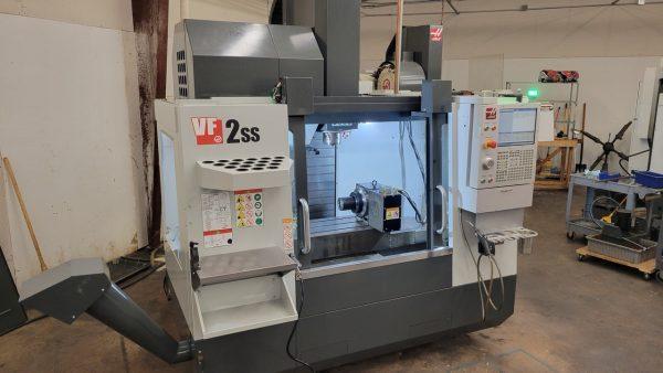 HAAS VF-2SS VMC – 4TH AXIS ROTARY TABLE