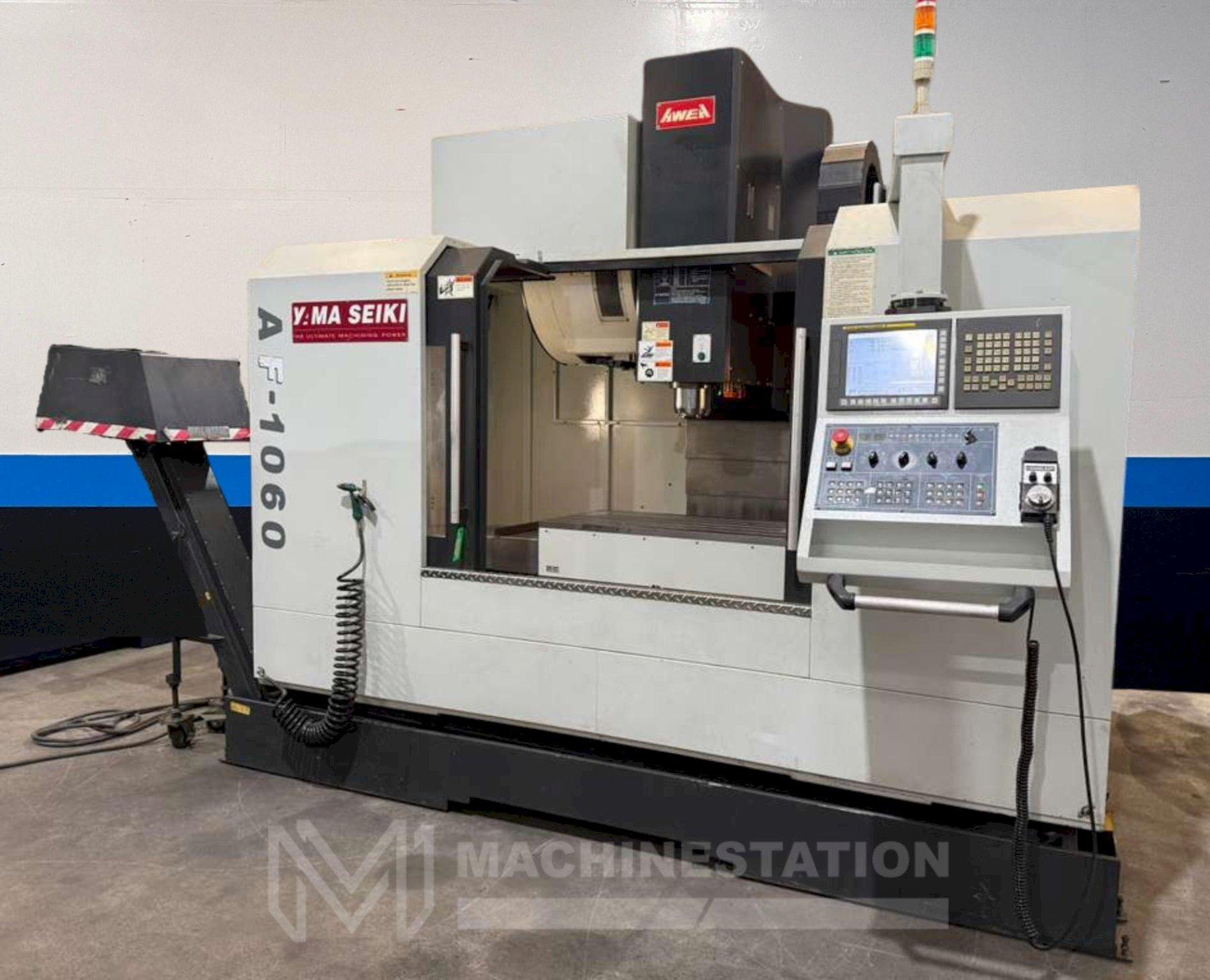 Yama Seiki AF-1060 CNC Vertical Machining Center – 12000 RPM TSC Mill