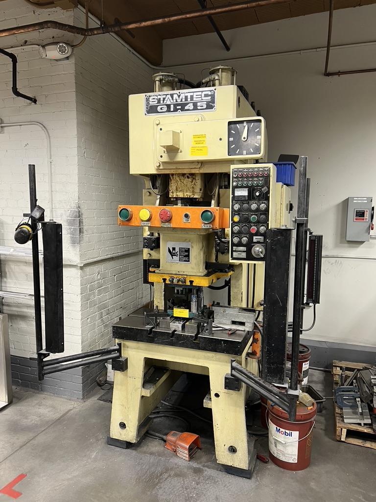 45 TON STAMTEC GAP FRAME PRESS MODEL G1-45