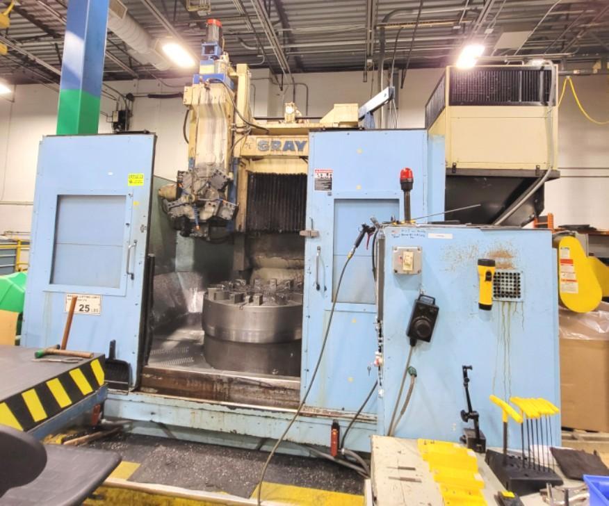 Gray, Model RM, 48” Ring Master CNC Vertical Turret Lathe