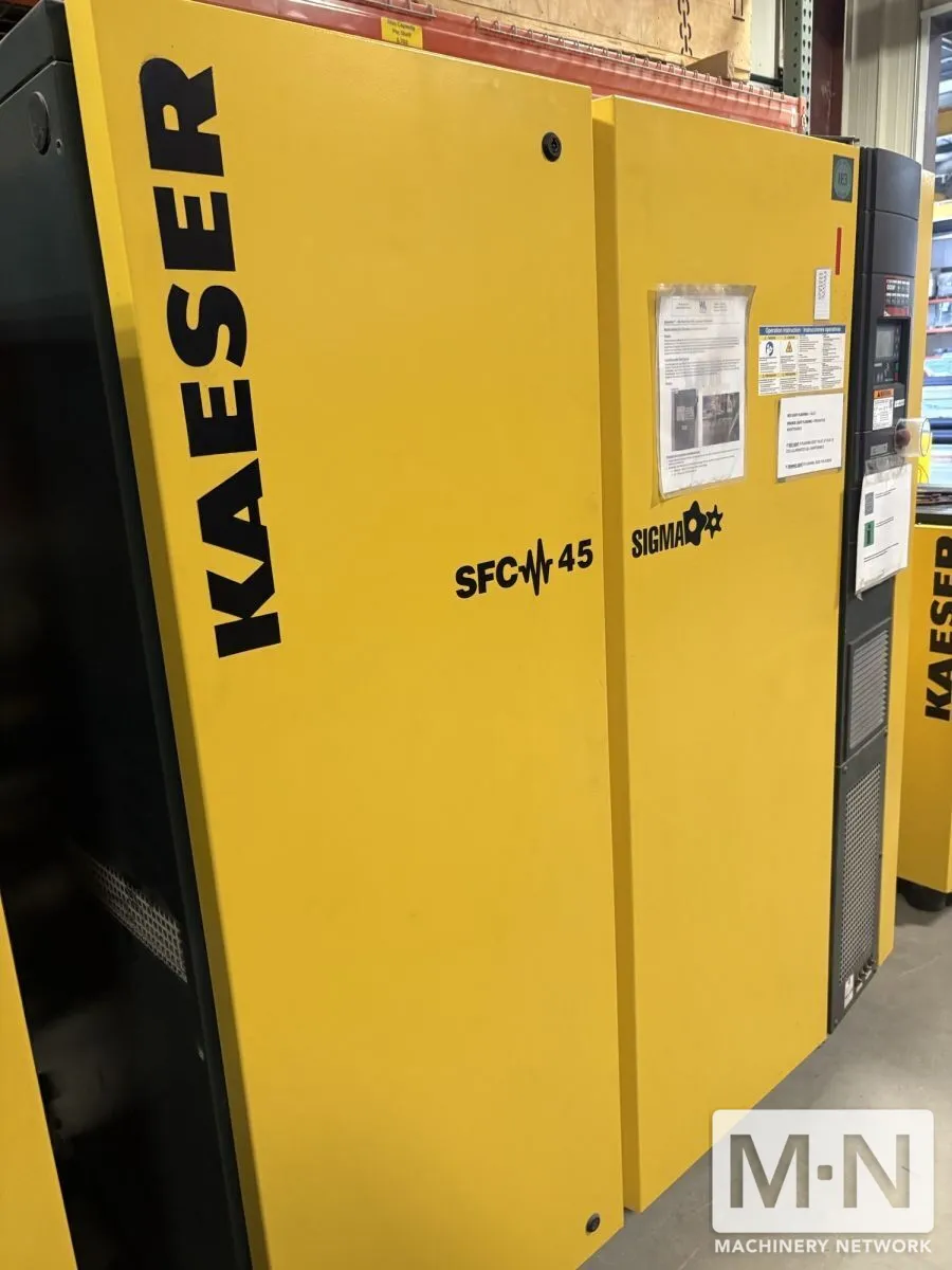60 HP Kaeser Rotary Screw Air Compressor