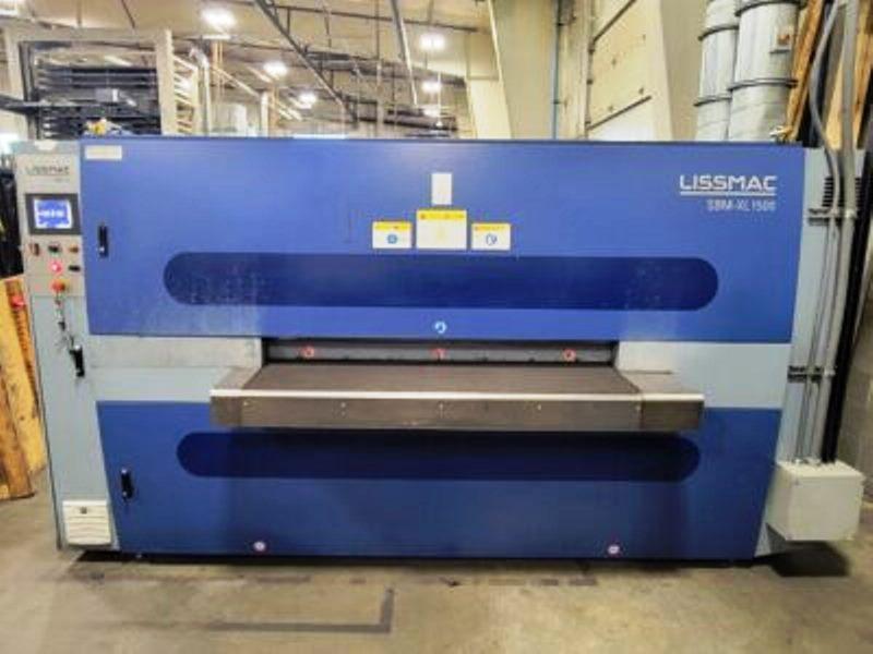 LISSMAC SBM-XL 1500 G2S2 EDGE ROUNDING AND DEBURRING MACHINE