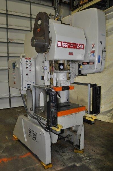 60 TON BLISS MODEL C-60 OBI PRESS