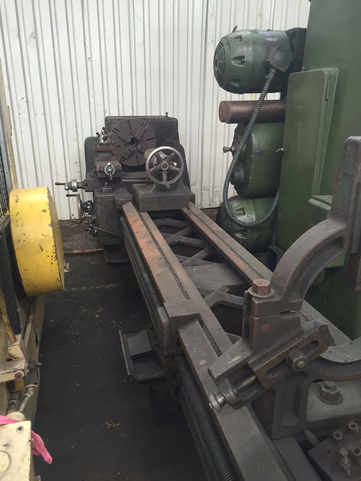 24" X 132" DAINICHI ENGINE LATHE: STOCK #65663
