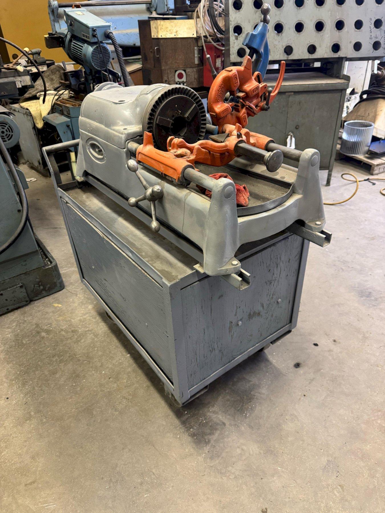 1 - PREOWNED RIDGID PIPE THREADER, MODEL #: 535
