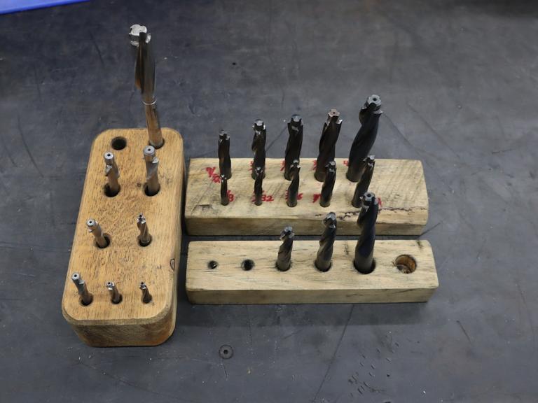 Core Drills, Assorted w Dividers- Auction Item