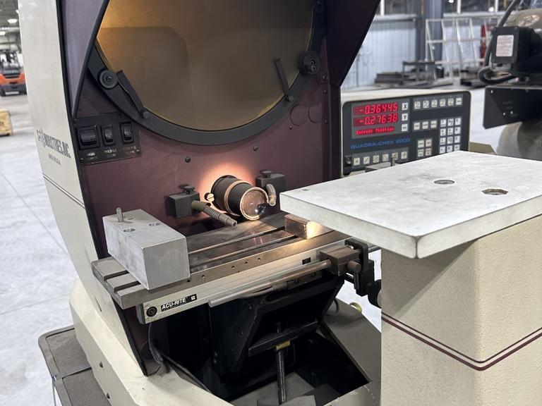 Scherr Tumico Model 20-3650 Optical Comparator- Auction Item