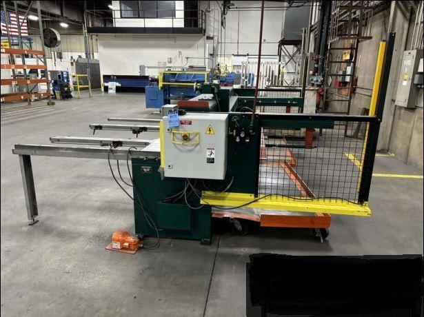 10 ga. x 12 ft, Used Tennsmith Power Shear, Model LM1210