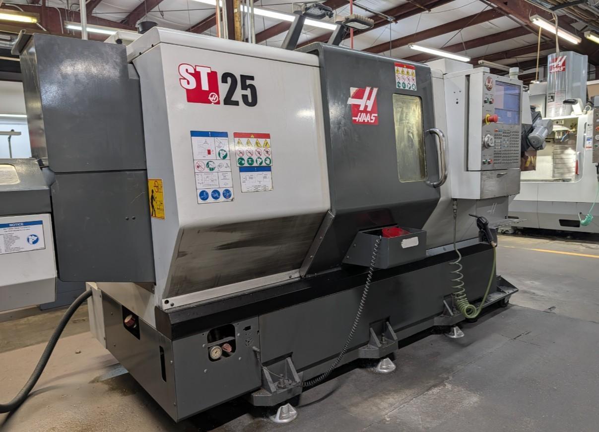 2016 Haas ST-25 Used CNC Lathe with Live Tooling For Sale