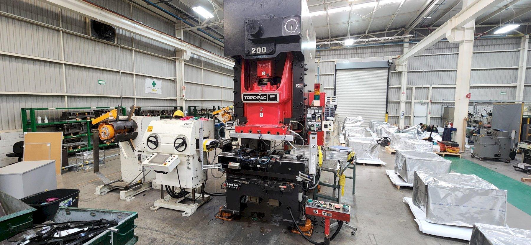 200 Ton Amada Gap Press with ORII Feedline