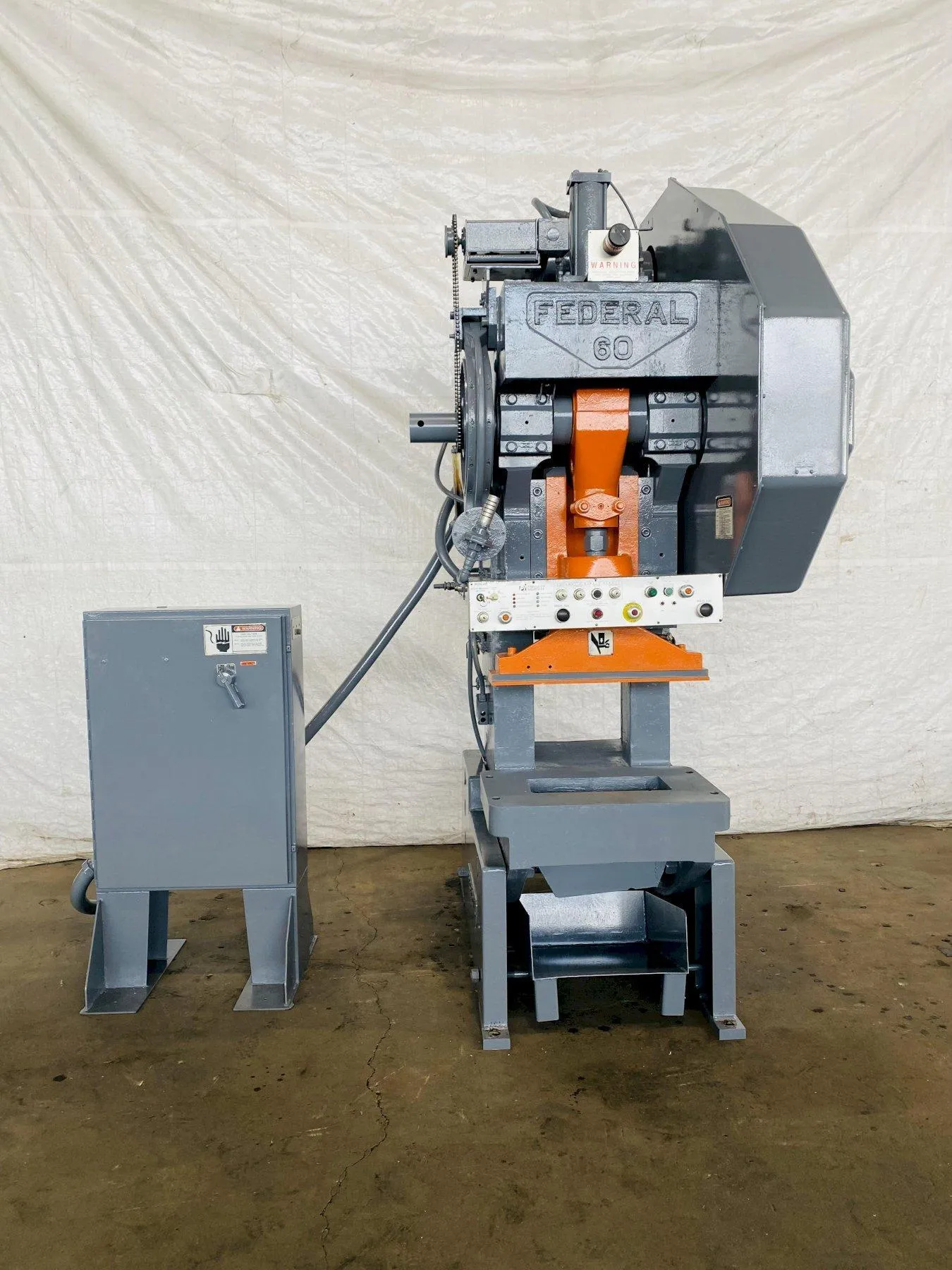 60 TON FEDERAL / PRECISION INDUSTRIES OBI PRESS, 3