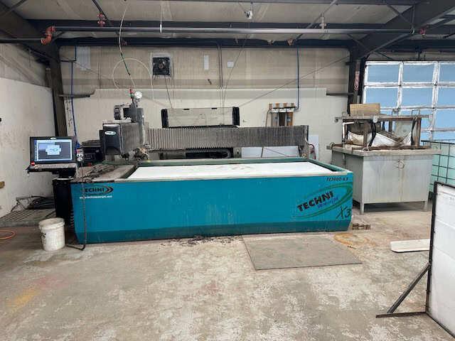 2018 Techni Techjet 3000-XR Waterjet Cutting System (#5483)