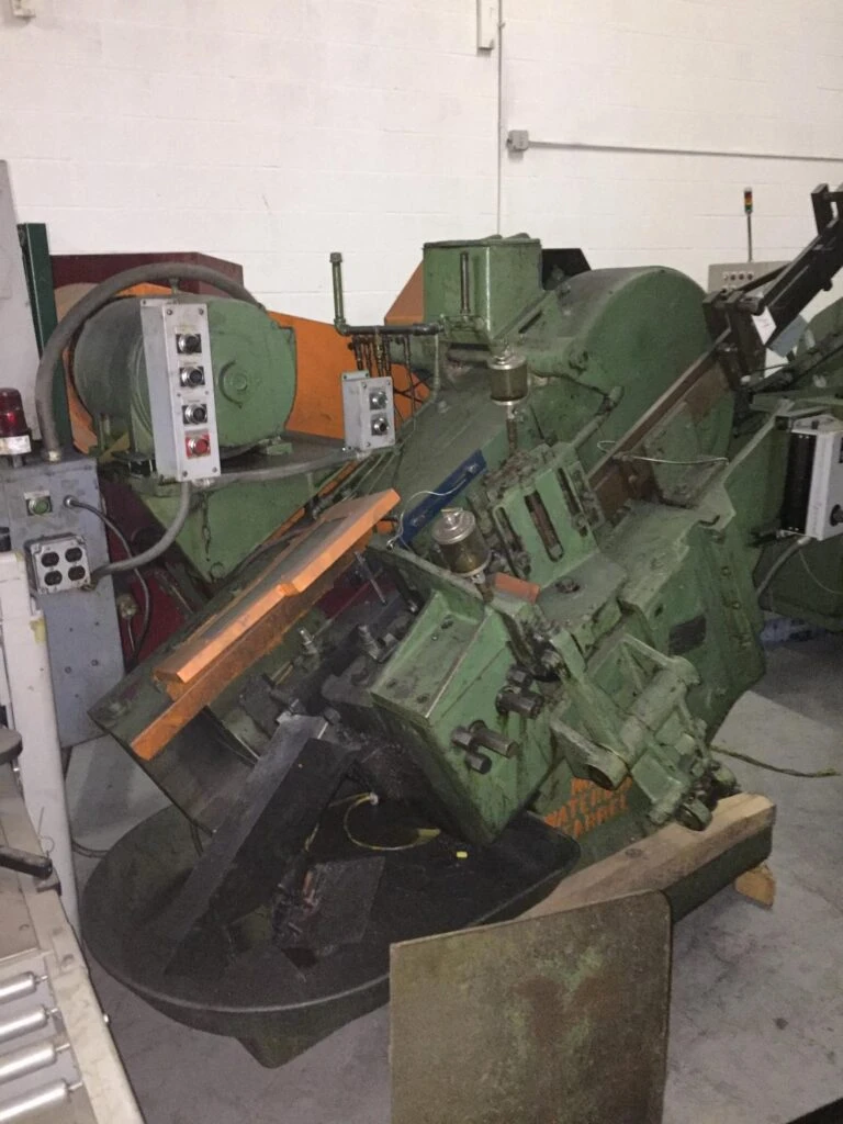 1/2" Waterbury Farrel #30 Incline Pick and Place Thread Roller