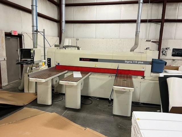 SCM Sigma 115 Plus Front Loading Beam Panel Saw, 2001