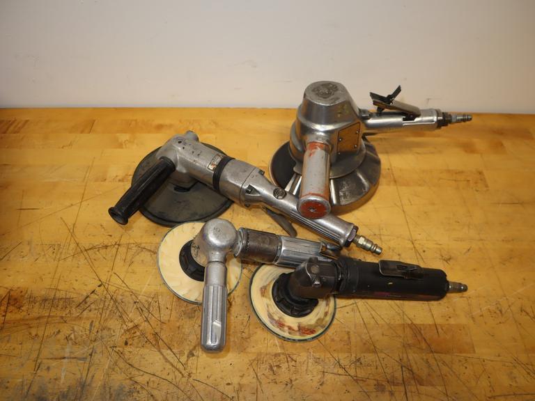 Pneumatic Angle Grinders  5"-7" (4)- Auction Item