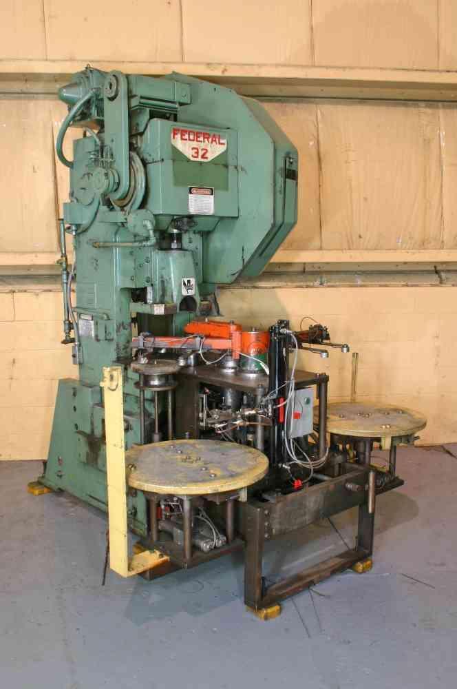 32 TON FEDERAL OBI NOTCHING PRESS: STOCK #51137
