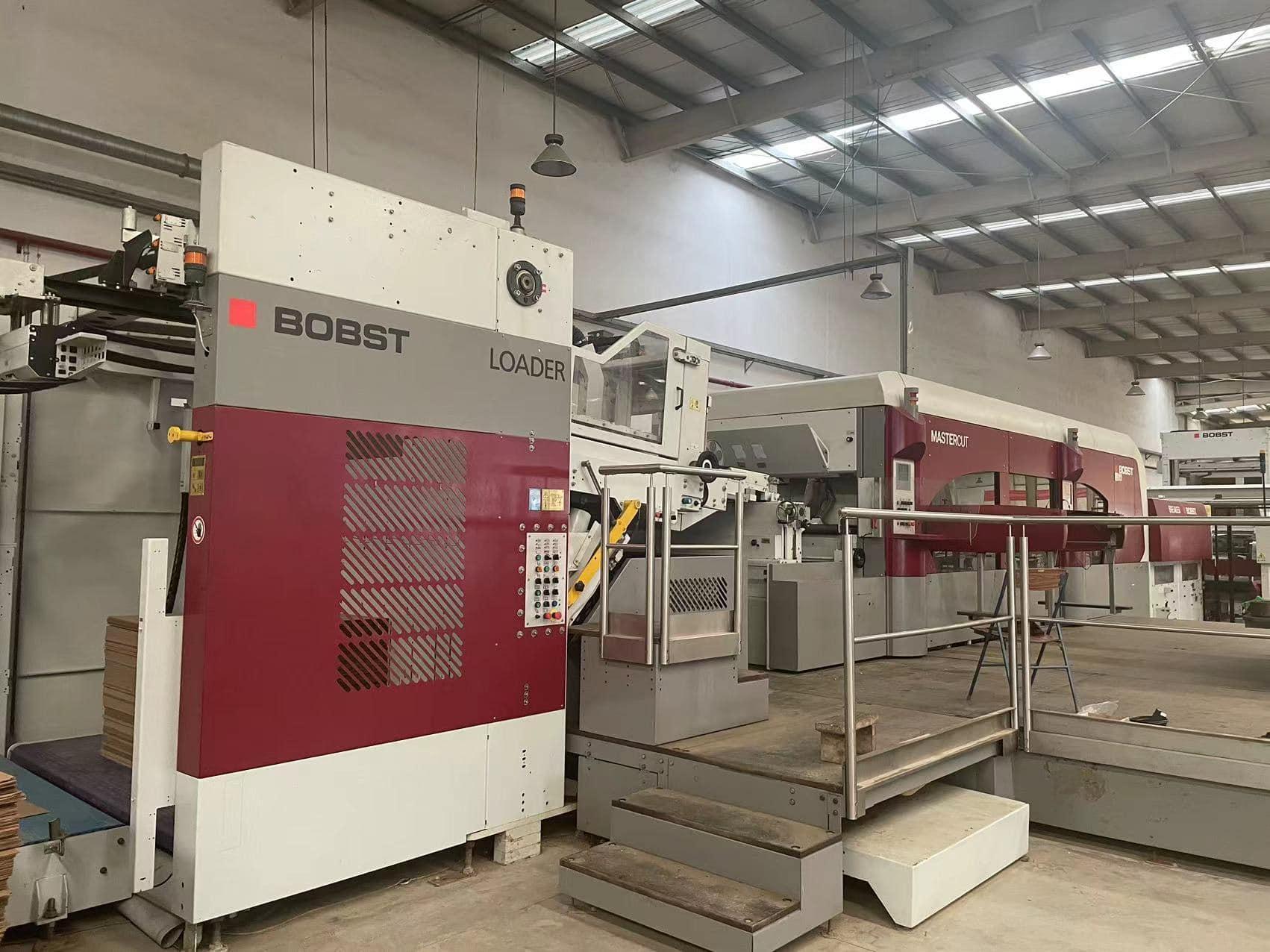 Bobst Mastercut 1.7 Corrugated Die Cutter – Complete Line with Loader, Breaker & Palletizer – 2013