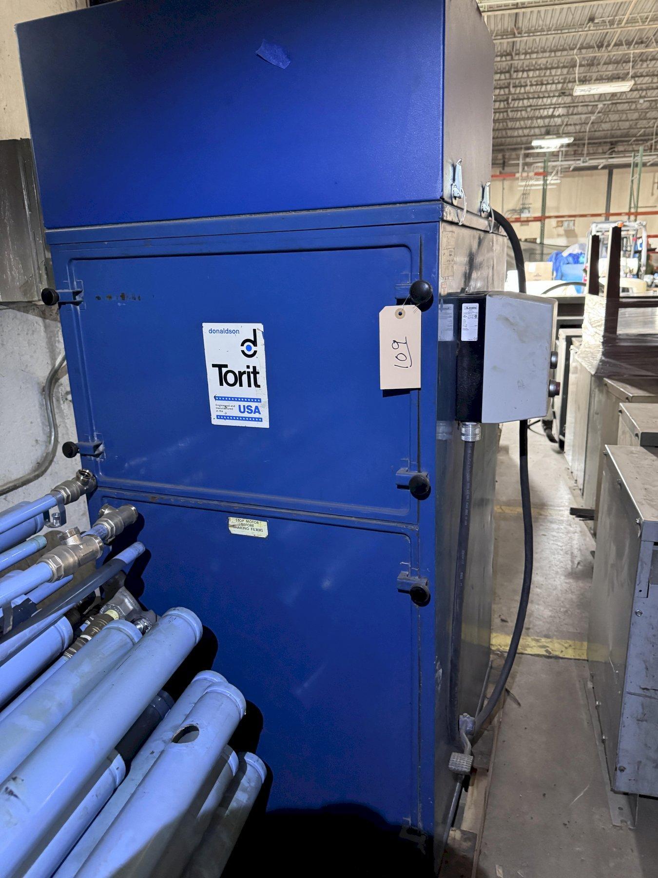 Donaldson Torit Model 84 Dust Smoke Collector, 208/230/460vac, 3ph, 3600rpm