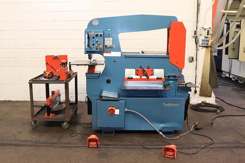 70/110 TON SCOTCHMAN DUAL OPERATOR IRONWORKER MODEL DO 70-24M