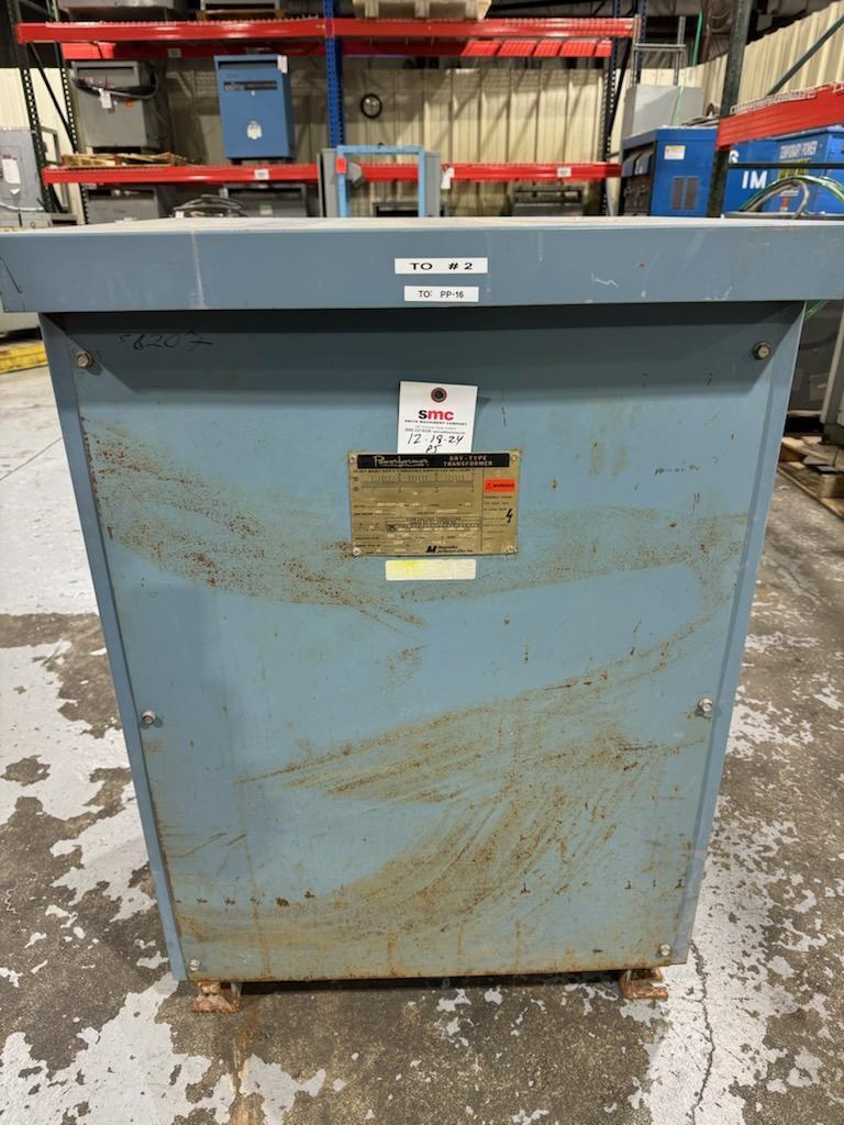 1 - PREOWNED POWERFORMER  150 KVA TRANSFORMER, MODEL #: 223-3267-120, S/N: A9004