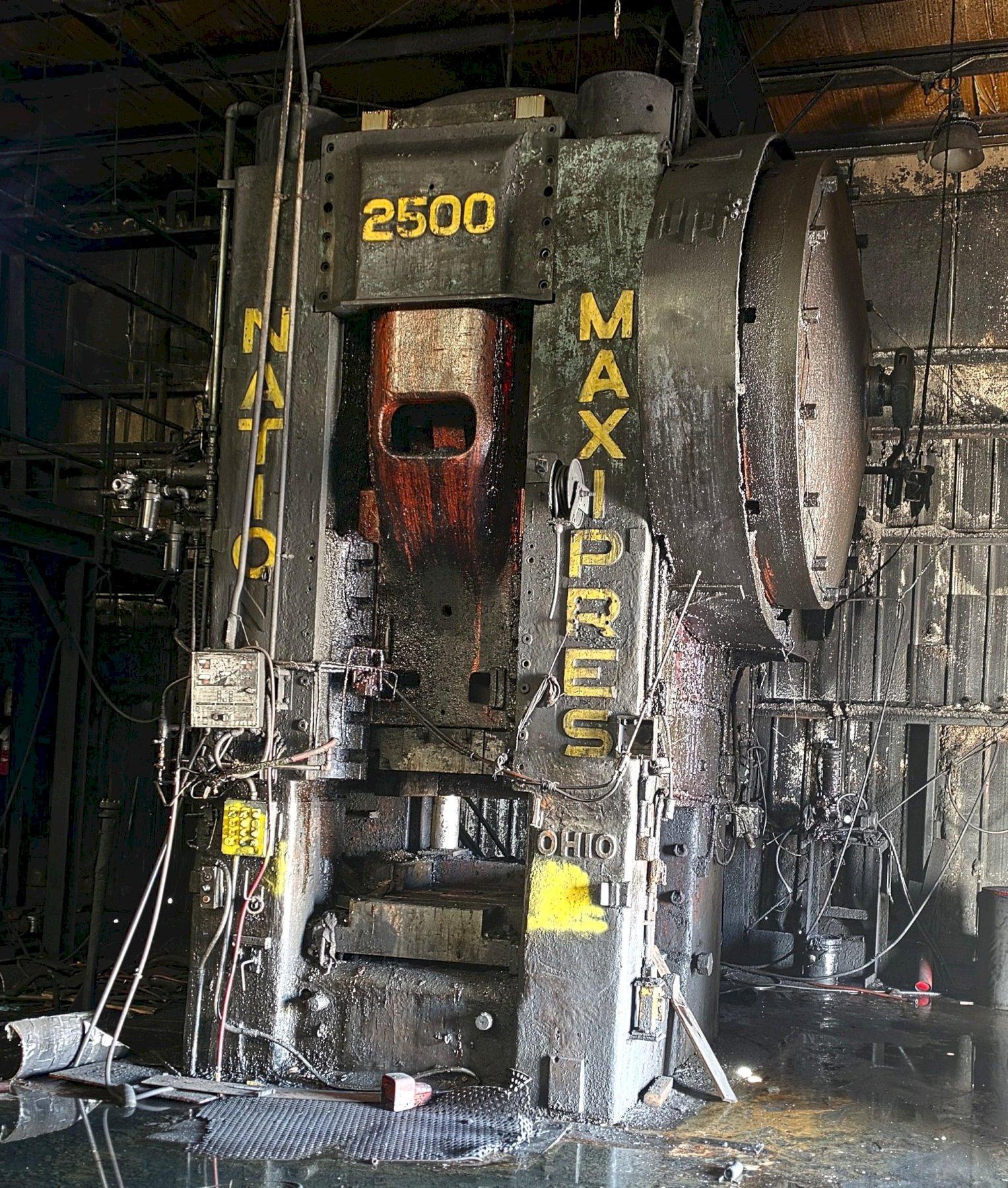 2500 TON NATIONAL MAXIPRESS FORGING PRESSES: YOBRO #25875