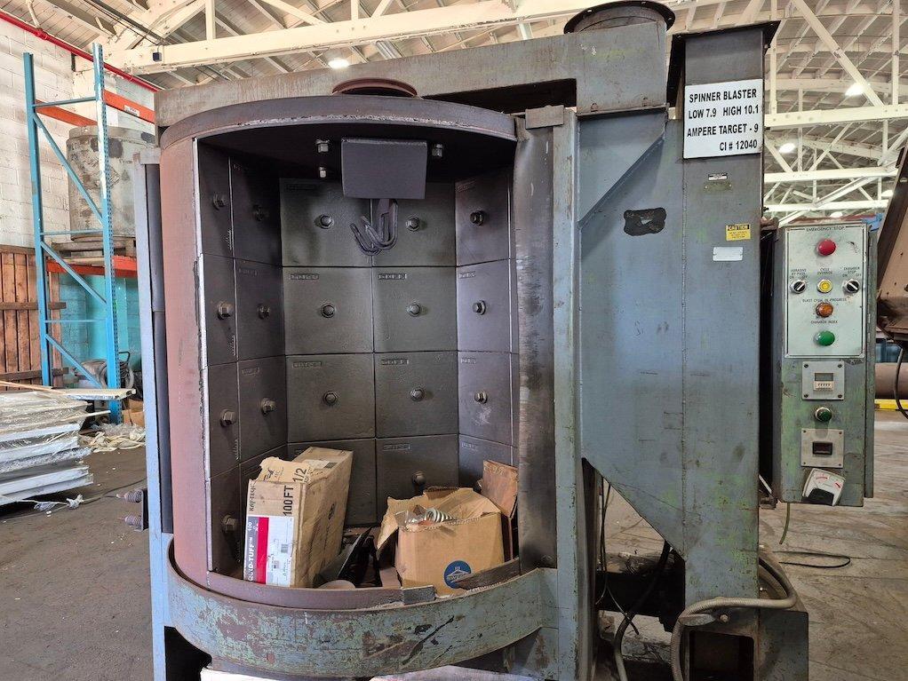GOFF SPINNER TYPE BLAST MACHINE: YOBRO #26461