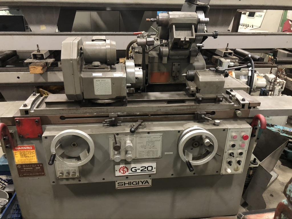 SHIGIYA 8" X 20" HYDRAULIC UNIVERSAL GRINDER WITH INTERNAL ATTACHMENT, MODEL GU-20-50H