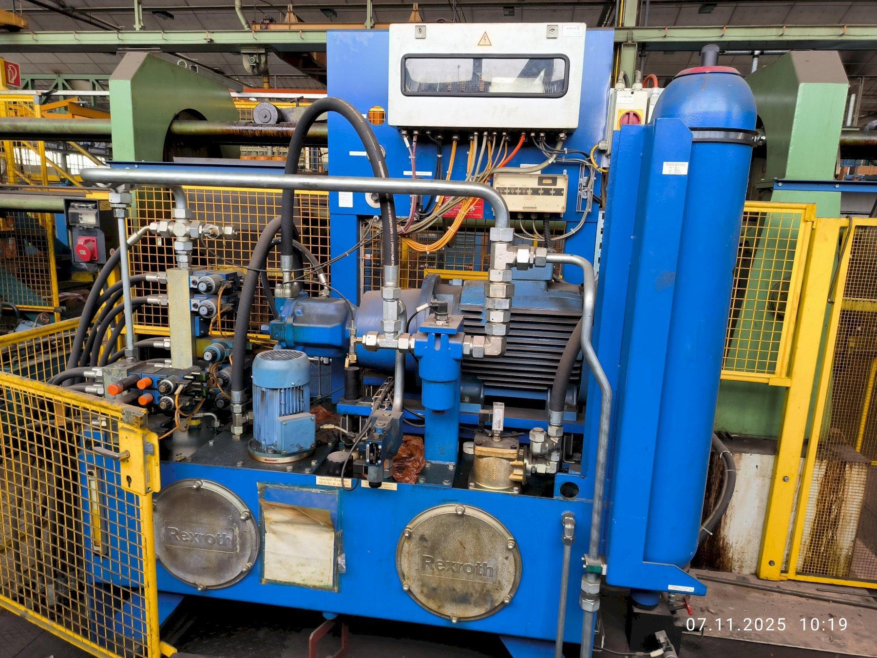 25 TON HAGINGER 3-DIE TUBE DRAW BENCH