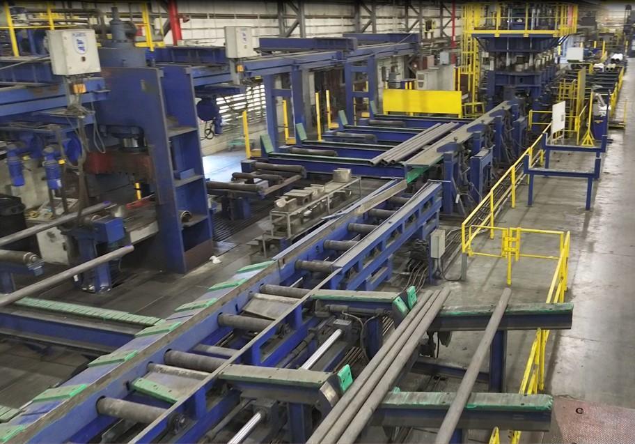 800 TON SXP HYDRAULIC STRAIGHTENING PRESS