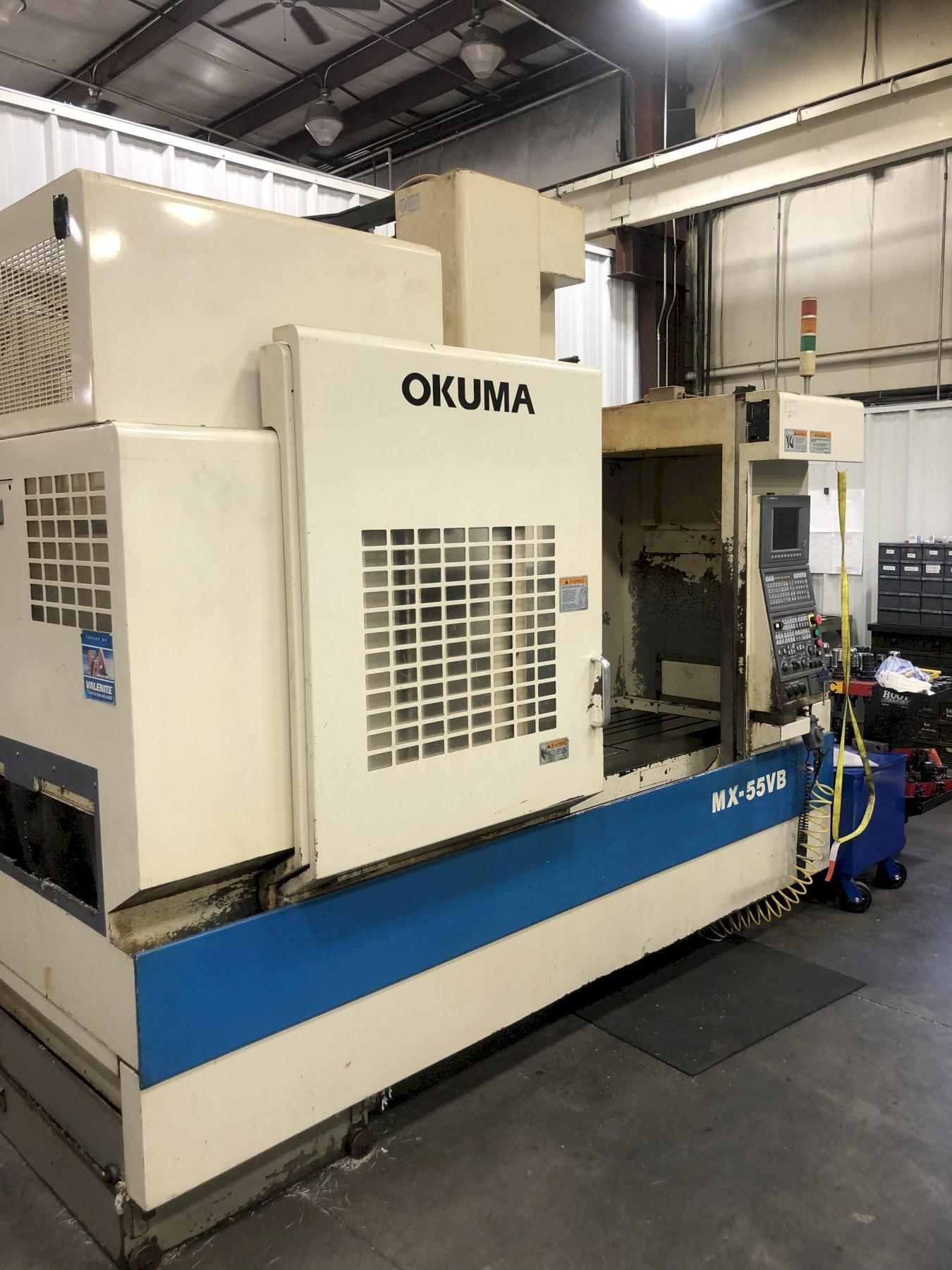 OKUMA MX55VB CNC VERTICAL MACHINING CENTER