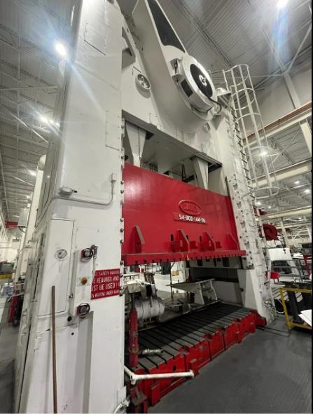 800 Ton Danly Press