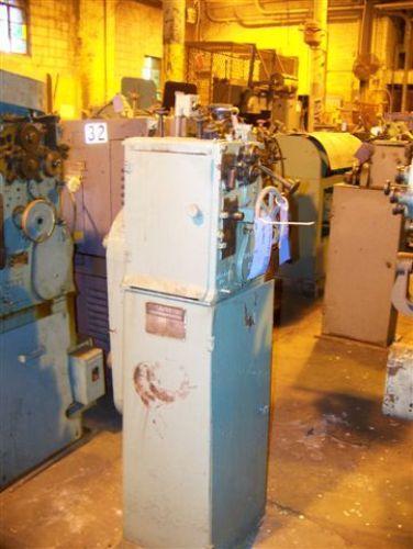 TORRINGTON # W-10 UNIVERSAL SEGMENT TYPE WIRE SPRING COILING MACHINE
