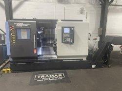Doosan Puma TT1800SY Used Twin Spindle Twin Turret CNC Lathe For Sale - 2017