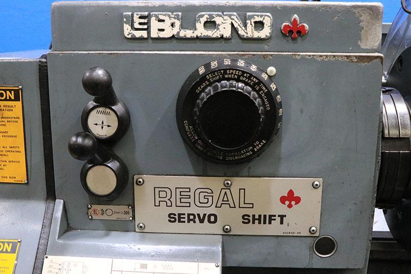15" x 54" LEBLOND-MAKINO Servo Shift Engine Lathe, Model 15" Regal