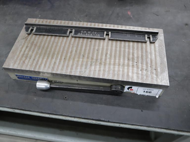 Walker Ceramax 8" x 18" Permanent Magnetic Chuck- Auction Item